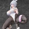 MABAIUDE Yukino Mifuyu Figure Statue Model, 26cm White Squatting Pose Bunny Girl Version 1:6 Scale Anime Figure Model, PVC Handmade Desktop Display Decoration Collection Gift for Fans view 2