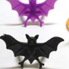 Keuyeo 100 Pcs Bat Ring Party Accessory Plastic Ring Bat Toy Ring Halloween Ring Halloween Toy Ring Party Hand Accessory view 2