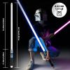 Lightsaber Dueling Light Saber with 12 RGB Colors 16 Sound Fonts, Motion Control, Force FX Lightsabers with Tubogas Metal Handle and Replaceable Blade, Light Sabers for Adults, Kidults(42.12Inch) view 3