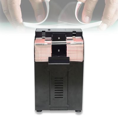 Automatic Card Shuffling Machine, Electric Card Shuffer, Shuffle 8 Decks of Cards Simultaneously, Anti-Cheating Playing Card Shuffling Tool, for Broad Cards, Bridge, Poker, Playing Cards