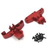JOYSOG Metal Gear Cover for Hyper Go 1/14 14209 14210 RC Differential Cover Rear Diff Cover Upgrade Parts (Red) view 2