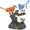 pistro Chirping Bird Sound Activated Toy with Moving Simulation Birds for Kids Electric Toys Home Office Desk Decoration view 1