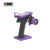 AMK RC Upgrade Parts: Metal Transmitter Protector Frame/Remote Control Metal Base for Flysky Noble NB4 (Purple) view 4