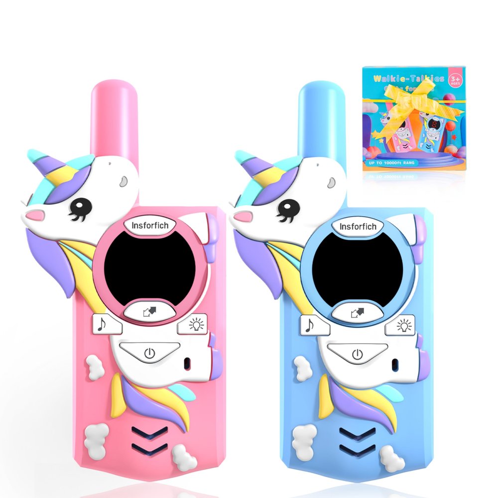 Toys for 3-12 Year Old Girls Boys,Walkie Talkies for Kids for Outdoor Hiking 2 Way Radio Gifts for 3-12 Year Old Boy Girl Halloween Birthday Gift