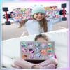 100Pcs Starry Cute Cat Stickers for Laptop, Kawaii Kitty Sticker for Kids Adults, Waterproof Vinyl Decal for Water Bottle,Luggage,Skateboard,Phone, Rainbow Cat Party Favors view 4