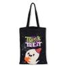 ATFUNSHOP Halloween Paper Cups Black Spider and Halloween Tote Bag Ghost Pattern view 3