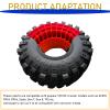 Silicone Rubber Insert Foam for 1/10 RC Crawler Fit 1.9 inch 114-120mm Wheel Tires(Red) view 2