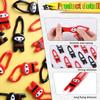 Grotryphy Easter Basket stuffer,Valentine Day,Valentine Day,Party Favors For Kids 4-8, Flying Ninjas Stretchy Sensory Fidget Toy Cool Figetget Toys Stress Reilef Toys , Classroom Prize 50Pcs view 3