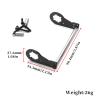 1/12 Aluminum Alloy RC Car Shock Mount for Tamiya CW-01 Chassis Lunch Box RC Vehicles view 2
