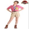 Girls Dr. Ellie Sattler Costume | Realistic Jurassic Park Explorer Outfit for Halloween or Cosplay X-Large view 2