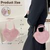 Girls Novelty Mini Heart-Shaped Purse Chain Purse Shoulder Crossbody Bags Tote Handbag Travel Wallet for Kids Gift (Pink) view 2