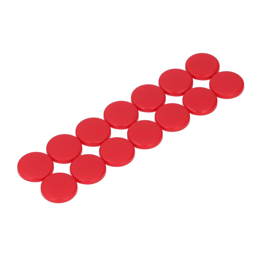 14PCS Key Caps for Kailh Choc Low Profile Stick Replacement Caps, Matte Finish, Anti Slip, Easy Installation, Customize Gaming Experience, Replacement Caps (Red)