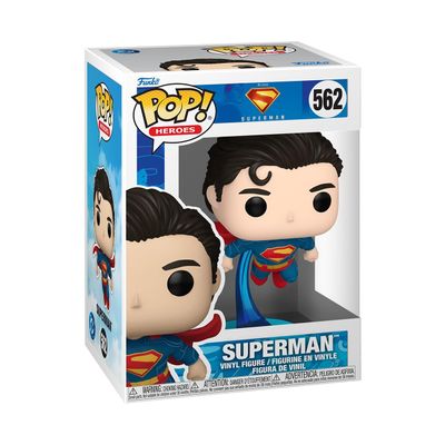 Funko Pop! DC: Superman 2025 - Superman - Collectable Vinyl Figure - Gift Idea - Official Merchandise - Toys for Kids & Adults - Movies Fans - Model Figure for Collectors and Display