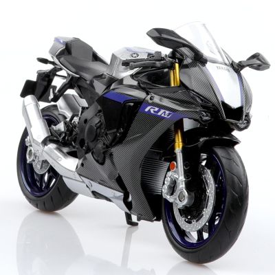 TOKAXI 1/12 Scale Yamaha YZF-R1M Diecast Toy Motorcycles,Yamaha Motorcycle Model,R1 Motorcycle Toy Gifts for Boys Girls