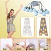 120cm High Luminous Letters Birthday Decoration Pre-Cut Frame Foam Cardboard Large Mosaic Letters for Wedding Baby Shower Party Decorations view 3
