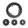 50T 1 Mod Hardened Steel Spur Gear with 18T+20T+22T Motor Pinion Gear for Traxxas 1/5 X-Maxx 1/7 XO-1 1/10 Maxx 1/10 E-REVO 2.0 VXL, Replace 6447 (50T) view 2