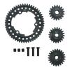 52T 1 Mod Hardened Steel Spur Gear with 18T+20T+22T Motor Pinion Gear for Traxxas 1/5 X-Maxx 1/7 XO-1 1/10 Maxx 1/10 E-REVO 2.0 VXL, Replace 6447 (52T) view 1