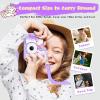 2-Pack Camera for Kids Girls Age 3-8, Toddler Kids Digital Camera Christmas Birthday Gifts for 3 4 5 6 7 8 Years Old Girl, Unicorn + Dinosaur view 4