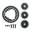 54T 1 Mod Hardened Steel Spur Gear with 18T+20T+22T Motor Pinion Gear for Traxxas 1/5 X-Maxx 1/7 XO-1 1/10 Maxx 1/10 E-REVO 2.0 VXL, Replace 6447 (54T) view 1