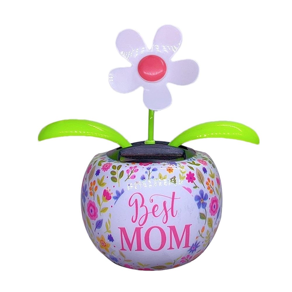 Solar Dancing Flowers - Flower | Solar Power Kits | Solar Powered Toy | Shaking Flower Solar Ornament | Solar Flower Car Ornaments | Unique Car Decoration Dancing Flower Dashboard Di