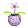 Solar Dancing Flowers - Flower | Solar Power Kits | Solar Powered Toy | Shaking Flower Solar Ornament | Solar Flower Car Ornaments | Unique Car Decoration Dancing Flower Dashboard Di view 1