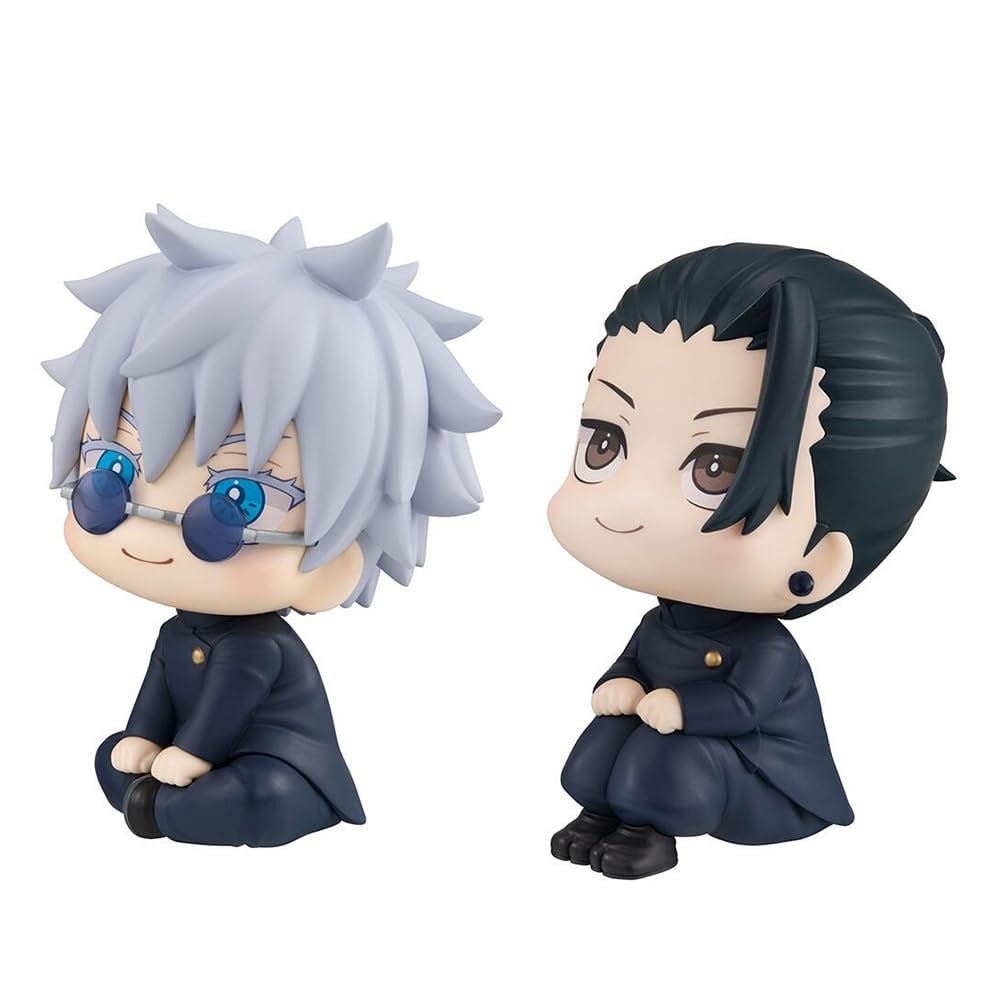 QAHEART JJK Geto Suguru Figures Ryomen Sukuna/Fushiguro Megumi/Itadori Yuuji/Inumaki Toge Anime Figure Look Up Action Figurine