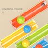 Ball Drop Toys for 1 Year Old,Kids Rolling Ball Drop Toy for Babies Toddlers 5 Layer Tower Run with Swirling Ramps & 4 Balls Educational Development Toys,Ball Drop Toy view 2