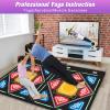 Tucraew Dance Mat, Electronic Dance Mat for TV with HD Camera, Wireless Double User Dance Mat with Game Controller, Non-Slip Dance Pad for Kids Adults, Christmas Birthday Gifts for Girls Boys view 4