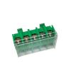 (5PCS) JF5-2.5/5 Copper Terminal Blocks 25A/5P 660V Universal DIN Rail Mounted Wire Dual Row Connector 0.5-2.5mm2 view 4