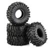 4PCS RC Crawler 118mm Rubber Tires 1.9 inch Wheels Tyres Set for 1:10 RC Rock Crawler Car for Axial SCX10 D90 TF2 Tamiya TRX-4 Parts view 3