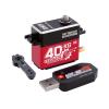 IA73BHLW HV Brushless 40KG High Torque Digital Steering Magnetic Waterproof IP67 with Position Feedback RC Servo Motor(IA73BHLW set3) view 1