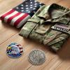 100 PCS AtSKnSK Challenge Coin Thank You for Your Service Coins for Veterans Appreciation Bulk (Ancient Eagle Veteran, Piece, 100) view 4