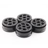 Beadlock Wheel Rims 4PCS 1.9" Upgraded Carbon Fiber Aluminum Wheel Hub Compatible with 1/10 RC Crawler Gen8 TRX-4 Axial VS4-10 Capra SCX10 RC Car Accessories (Patten F) view 4