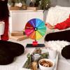 ANGYGH Metal Tabletop Spin Roulette Game Suitable for Wedding Birthday Party Housewarming Christmas New Year Graduation Carnival view 2