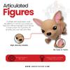 Articulated Capybara Fidget Desk Pet Articulated Animal Pocket Pal Stress Relief for Adults Companion Pet 3D Printed High Quality Made in USA - PACK OF 5 view 4