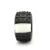 4PCS 12mm Hex 85mm (3.35") RC Wheels Monster Truck Tire Set for 1/14 1/16 Hyper Go H14BM 14210 H16BM H16DR 16210, Wltoys 144001 144010 RC Car (85mm Monster Truck Tires B) view 4