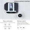 MXHACD 2 in 1 Card Dealer & Shuffler,Automatic Card Shuffler and Dealer,360 Rotating Card Dealing Machine with 4 Wireless Dealer Buttons,for UNO, Blackjack, Texas Hold'em(Color:Black) view 3
