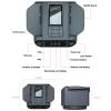 MXHACD 2 in 1 Card Dealer & Shuffler,Automatic Card Shuffler and Dealer,360 Rotating Card Dealing Machine with 4 Wireless Dealer Buttons,for UNO, Blackjack, Texas Hold'em(Color:Black) view 4