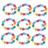 9pcs Children's Bracelet Creative Bracelets Women Jewelry Children Bracelets Fashion Pendant Acrylic/599 view 1