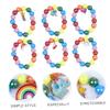 9pcs Children's Bracelet Creative Bracelets Women Jewelry Children Bracelets Fashion Pendant Acrylic/599 view 2