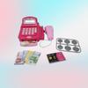 Kids Shopping Cart Toy Set for Ages 3+, Cash Register with Sound Effects, Calculator, Scanner, Play Food & Money, 40+ Pretend Play Pieces view 4