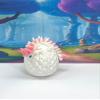 3D Printed Dragon with Dragon Egg, Articulated Mother and Child White and Pink Gemstone Dragons, Fidget ADHD Autism Toy, Executive Desk Toy MCDD063WP-BD007WP-GEM view 4