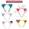 5 PCS Cat Ears Headband Set-Halloween Christmas Festival Theme Party Cartoon Cosplay Costume Accessories view 2