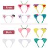 5 PCS Cat Ears Headband Set-Halloween Christmas Festival Theme Party Cartoon Cosplay Costume Accessories view 4