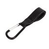 4 Pcs Black Stroller Hooks with Outdoor Hanging Buckle for Hanging Bags view 4
