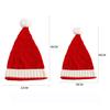 FACELESS Red and White Knit Santa Hats,Knitted Christmas hat (adult) view 2