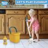 Playful Minds 8-Piece Cleaning Playset for Toddlers - Broom, Mop, Pail, Dustpan, Brush, Squeegee, and Pretend Bottles - Perfect for Imaginative Play and Skill Building view 2