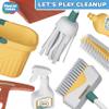 Playful Minds 8-Piece Cleaning Playset for Toddlers - Broom, Mop, Pail, Dustpan, Brush, Squeegee, and Pretend Bottles - Perfect for Imaginative Play and Skill Building view 4