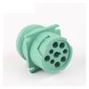 Chunsu 1/2/Sets 9 Pin HD10 Connector Plug Non Threaded Rear Ln Line HD10-9-1939P-P080 HD16-9-1939 J1939(9p Male,2 Sets) view 3