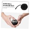 BRIGHTFUFU Gyro Ball Storage Bag Portable Eva Case for Gyro Toys Lightweight Design with Zipper Compact and Pouch for Easy Carrying and Organization view 3